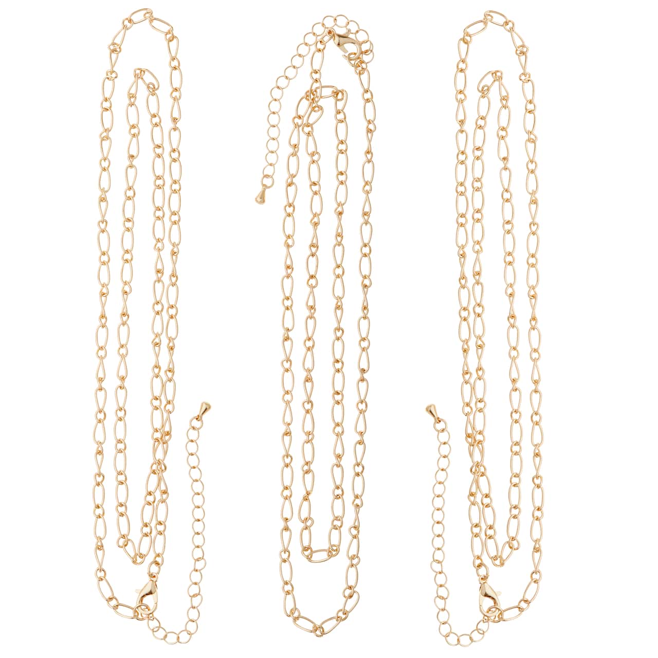 Hamilton Gold Figaro Chain Necklaces By Bead Landing&#x2122;